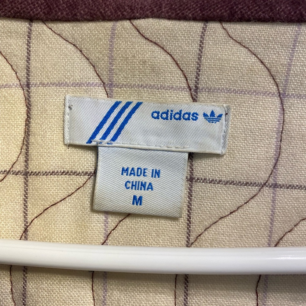 VINTAGE 90s Adidas Quilted Coat - Picture 4 of 5